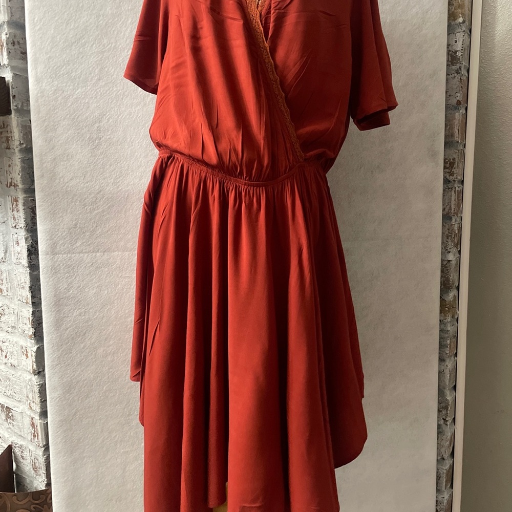 ladies dress Rusty Dusty High Low Sz 12